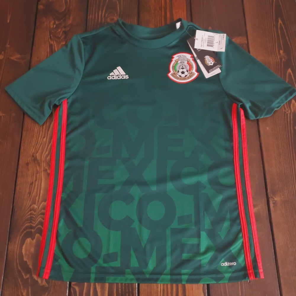 Adidas Boys Mexico Jersey, NWT